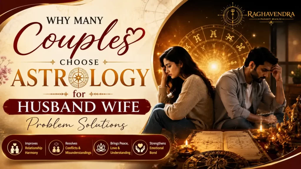 Why Many Couples Choose Astrology for Husband Wife Problem Solutions